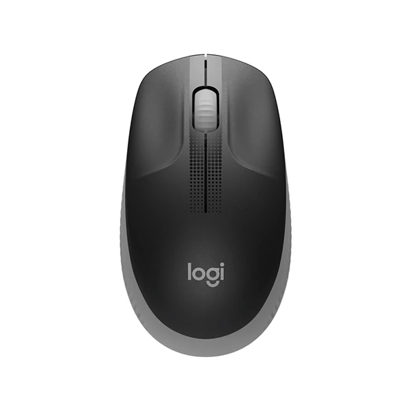 Egér vezeték nélküli LOGITECH M190 2,4 Ghz 1000 DPI szürke