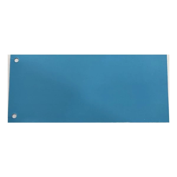 Elválasztócsík FORTUNA 105x235mm karton kék 100 darabos