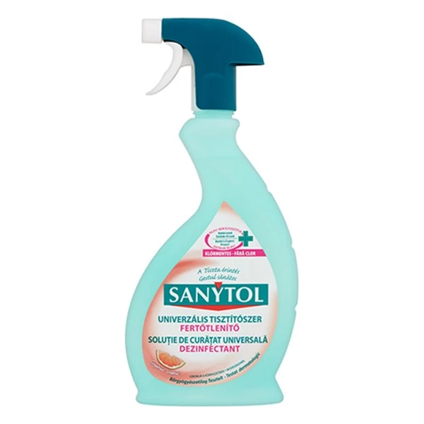 Fertőtlenítőszer SANYTOL grapefruit illattal 500 ml spray