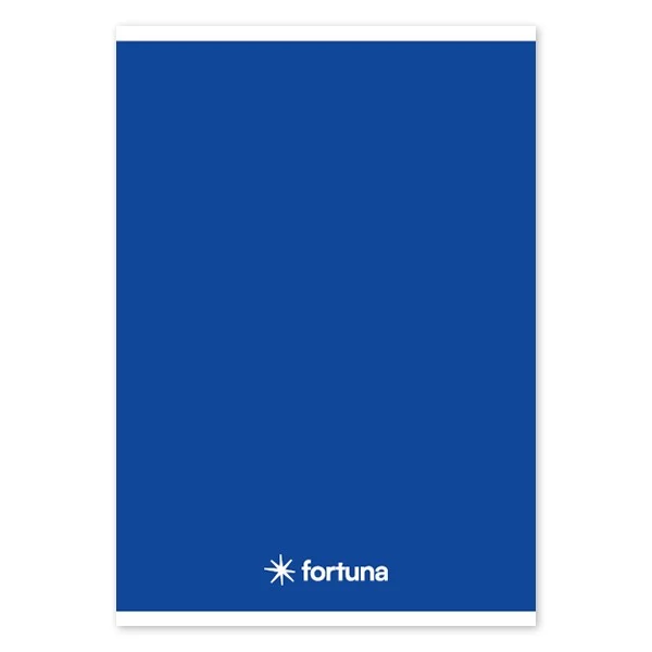 Füzet vonalas FORTUNA Monocolor A/5 32 lapos sötétkék