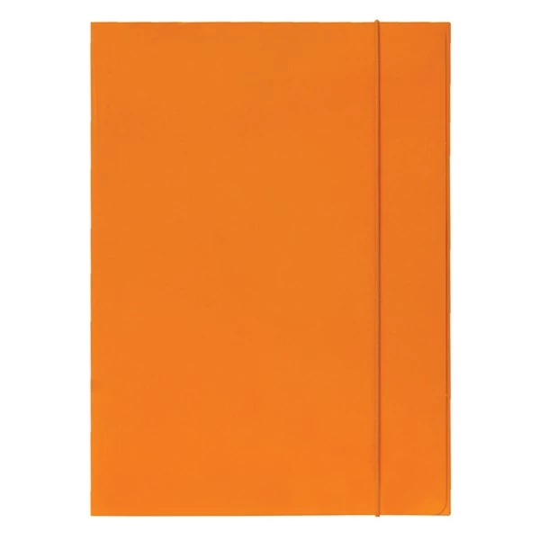 Gumis mappa OPTIMA A/4 fluo narancs 600 g
