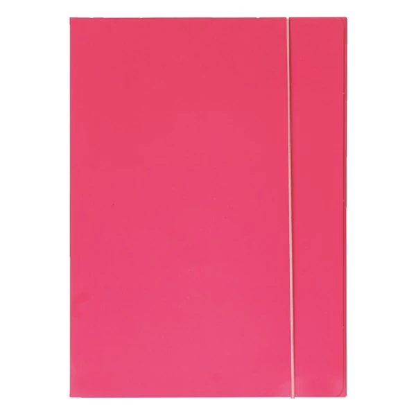 Gumis mappa OPTIMA A/4 fluo pink 600 g