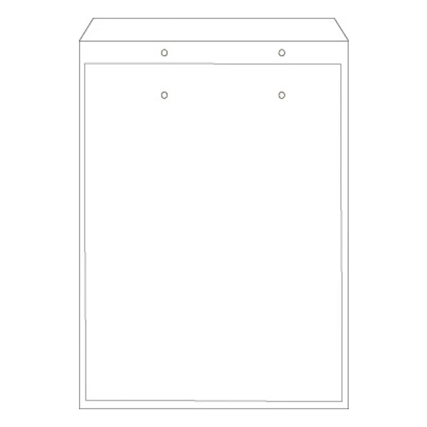 Légpárnás tasak GPV No15/W5 szilikonos fehér 220x265mm