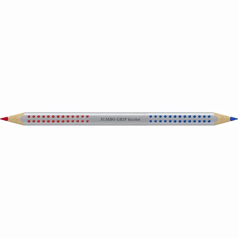 Postairón FABER-CASTELL Jumbo Grip háromszögletű piros-kék
