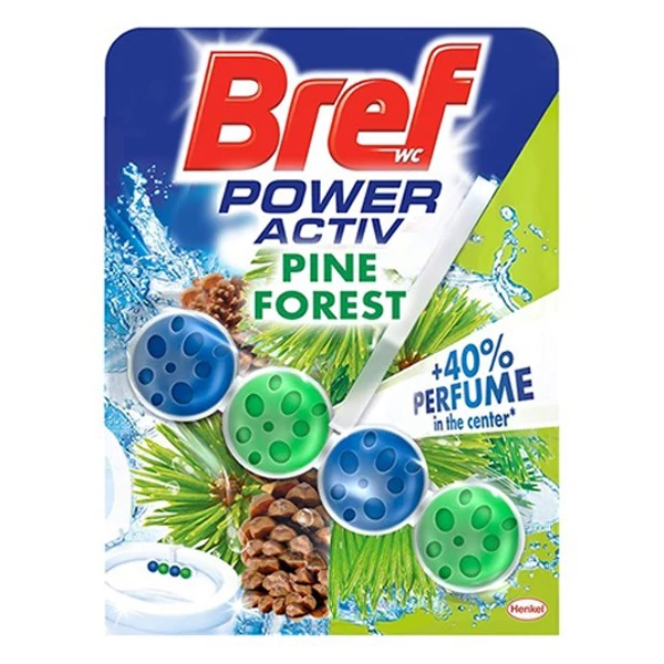 Toalett illatosító golyó BREF Power Aktiv Pine Forest 50 g
